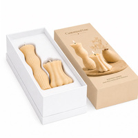 Boîte d'emballage pour bougies personnalisée de qualité supérieure avec impression de marque et fenêtre de présentation du produit pour les coffrets cadeaux de vente au détail