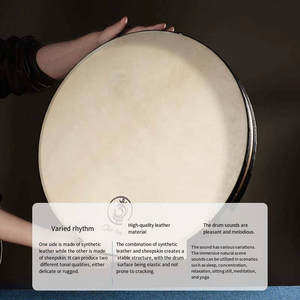 Tambor de Ondas Oceánicas, Sonido Natural, Melodía Marina, Sonido Terapéutico, Meditación, Yoga, Instrumento de Percusión Único - Product Image 4