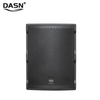 DASN MAX10 4000W 12 pouces Caisson de basses Audio DJ Party Scène Intérieur Extérieur Église Haut-parleur colonne actif professionnel Système de sonorisation en bois