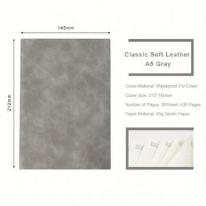 Personalized Custom Business Style School Supplies A5 Journal <b>Diary</b> Plastic Cover Silk Screen Printed <b>Notebook</b> - Product Image 6