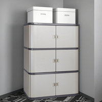 Gabinete de almacenamiento pequeño para exteriores, cerradura electrónica, diseño de Instalación rápida, estructura ensamblada impermeable, lista para uso en exteriores