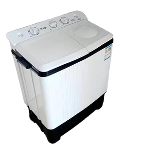 เครื่องซักผ้าไฟฟ้ากึ่งอัตโนมัติถังคู่ขนาด7กก. 7.5กก. เครื่องซักผ้าพร้อมถังพลาสติกขนาดเล็กซักอบแห้ง - Product Image 4