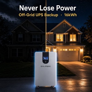 16kWh Off-Grid UPS LiFePO4 Battery 51.2V 314Ah Floor <b>Standing</b> 8000 <b>Cycles</b> Smart BMS Solar Energy Storage System - Product Image 1