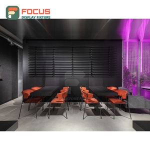 เคาน์เตอร์บริการร้านกาแฟสมัยใหม่ แผงกระจกนิรภัย พื้นที่ทำงานบริเวณจุดชำระเงิน เคาน์เตอร์บริการหน้าร้าน - Product Image 6