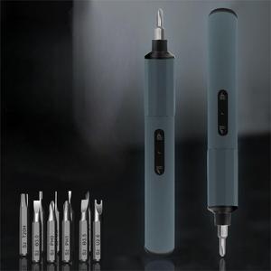 <span class=keywords><strong>Kit</strong></span> de tournevis électrique portable pour la maison <span class=keywords><strong>50</strong></span> en 1 port USB rechargeable ensemble d'outils de réparation de téléphone portable - Product Image 3