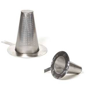 Filtre fait sur commande de cône en métal de maille d'acier inoxydable/crépine <span class=keywords><strong>conique</strong></span> de filtre <span class=keywords><strong>pour</strong></span> le chapeau de filtre de liquide d'air - Product Image 1