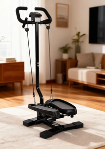 <span class=keywords><strong>Mini</strong></span> <span class=keywords><strong>stepper</strong></span> multifonction ABS pour usage domestique, appareil de fitness portable <span class=keywords><strong>avec</strong></span> poignée pour exercices aérobiques - Product Image 3