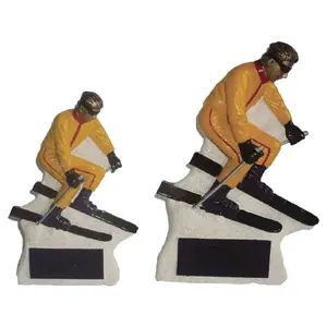 Europe Regional Feature and Folk Art Style sport trophy skating man