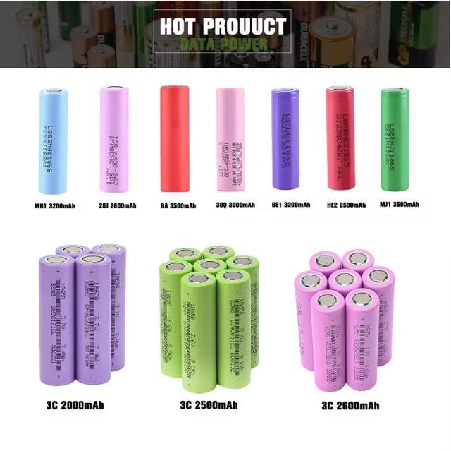 Hot Selling Original INR18650 3000mAh 4000mAh Rechargeable Li-ion Cells Lithium Battery