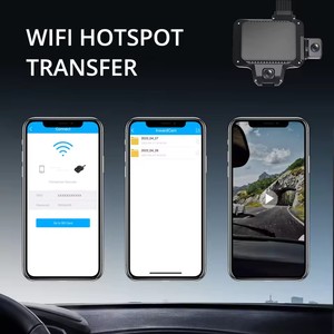 JIMIMAX ADAS 4G DashCam JC450Pro Registratore Video per Auto 4CH/5CH Visualizzazione in Tempo Reale tramite Telefono 24/7 AI Auto GPS DVR APP - Product Image 4
