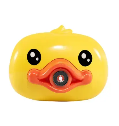 Grosir Pabrik 2023 mesin gelembung bebek kuning baru mainan uniseks kamera gelembung tiup mainan anak-anak