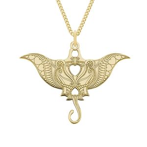 Manta Ray Pendant Jewel 925S Luxury Costume Jewelry Sea Life Design Stingray Necklace Venta directa de fábrica - Product Image 1