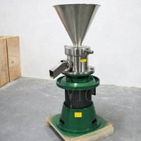 Mini moulin colloïdal vertical en acier inoxydable, petite machine de fabrication de beurre d'arachide pour usage domestique