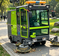 Balayeuse de voirie autoportée commerciale et industrielle, aspirateur de poussière pour sols, balayeuse de rue