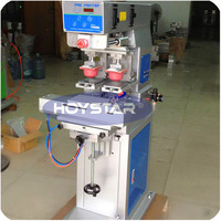 Machine d'impression tampon 2 couleurs pour tissus, cadran de montre et bouchons de bouteille