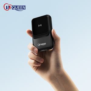 Estación de Carga Portátil PD de 22.5W, Banco de Energía Magnético Inalámbrico de 10000mAh con Cable Integrado y Soporte para Teléfono - Product Image 5