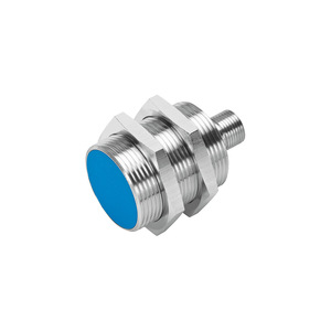 Festo Inductive Proximity Sensor SIEN-M30B-NS-S-L 150433 Stainless Steel Body No Indicator For Industrial Use - Product Image 1