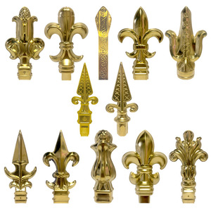 <span class=keywords><strong>Mai</strong></span> Huan Moderno Accessorio Decorativo per Recinzioni e Ringhiere in Acciaio Inossidabile 304 Saldato Antifurto a Punta Conica a Forma di Punta di Lancia - Product Image 1