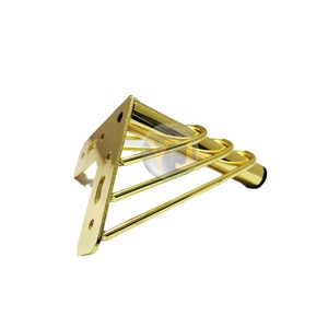 Patas de Sofá de Alambre de Hierro Chapado en Oro de 150 mm, Soporte Industrial Resistente para Muebles, Gabinetes y Lavabos - Product Image 2