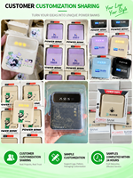 Batterie externe HYTO OEM ODM 10000mAh avec 4 câbles intégrés, affichage LED 5v2a, Powerbank, cadeau d'entreprise, logo personnalisé, chargeur portable