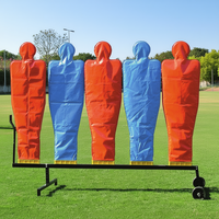 Bolsa de transporte de nailon para 5 maniquíes, impermeable, con correa para el hombro y asas, equipo de entrenamiento