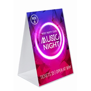 Customized UV Print 24 X 36 Corrugated A-<b>Frame</b> Sign Double-Side Display Waterproof Plastic <b>Poster</b> Moving Yard Sign Stake NR - Product Image 6