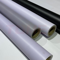 Matériaux flexibles pour impression frontale à haute résistance, bâche PVC laminée à chaud pour publicité extérieure