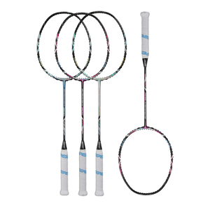New tùy chỉnh bền nhiều tối ưu hóa 40t + 1K dệt Graphite Carbon khung của cầu lông vợt cho cạnh tranh chuyên nghiệp - Product Image 3