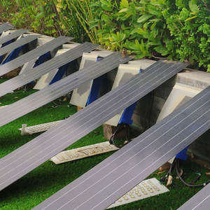 Lámpara con alimentación integrada para exteriores, potente farola LED de 20W con sensor de movimiento para exteriores en ciudades inteligentes, farola solar - Product Image 3