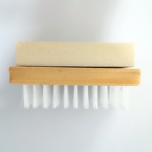 Kit de nettoyage en daim, <span class=keywords><strong>2</strong></span> pièces, gomme avec brosse et fournisseur de gomme - Product Image 2