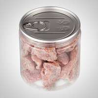Pot de recharge en plastique de canne à sucre de 8oz 1500ml Pots de cannage à lotion 120ml 100ml Dessert pour prothèses dentaires pour salade Snack Candy Cookie Pizza