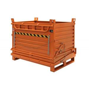 SALL - SMH154B000 Saltos de apertura inferior de acero con 1 puerta, naranja-EAN 662641929265 MANEJO DE MATERIALES - Product Image 3