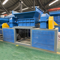 Broyeur à double arbre à usage intensif certifié CE pour le recyclage de la ferraille moteur de 45kW