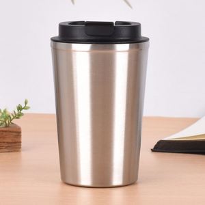 Taza de Café de Acero Inoxidable con Aislamiento al Vacío de Doble Pared, Personalizable con Logotipo, Portátil para Oficina, Hogar, Auto y Viajes, Termo - Product Image 4