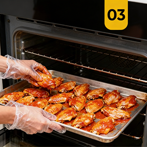 Ailes de <span class=keywords><strong>poulet</strong></span> à la saveur chinoise, marinade sèche mélangée de style chinois, assaisonnement de haute qualité, certifié <span class=keywords><strong>halal</strong></span>, TRÉSORS - Product Image 3