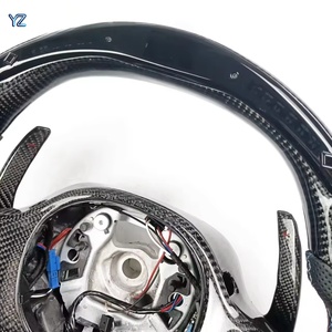 Volante Deportivo de Fibra de Carbono Personalizado de Lujo YZ con LED para BMW G20 G30 G37 G01 F90 G11 G12 G80 G38 G02 F97 F98, Versión Deportiva Mejorada - Product Image 2