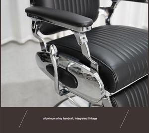 Yicheng belleza fábrica al por mayor Silla de peluquero de alta resistencia Silla de estilo Silla de salón para hombre <span class=keywords><strong>barber</strong></span>ía - Product Image 6