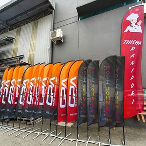 Рекламные флажки-«перья» на заказ, пляжные флаги и баннеры, рекламные баннеры-«перья» на заказ - Product Image 3