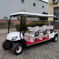 Voiturette de golf dernière génération équipée de lumières LED, châssis renforcé et amélioré, buggy électrique