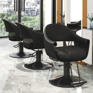 Sillón de Peluquería Moderno de Tendencia, Silla de Corte de Lujo Ligero con Elevación y Rotación para Estilista, Novedad para Salón de Belleza - Product Image 1