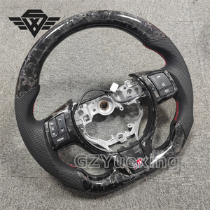 Marco de volante de carbono forjado Real de carreras para Toyota ZELAS Yaris Vios núcleo de volante deportivo - Product Image 6