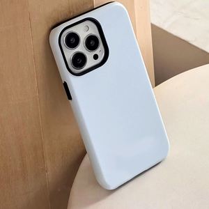 Funda para Teléfono iPhone 16 15 14 13 12 11 Pro Max X XS XR XS MAX 7 8 Plus, Carcasa de Doble Capa con Película, Cubierta Trasera Sublimable - Product Image 5