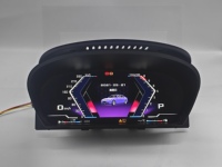 Compteur de vitesse numérique 12,3 pouces et lecteur DVD de voiture Android 8,8 pouces avec CarPlay sans fil et Android Auto pour BMW Série 5 E60 CCC 2005-2010