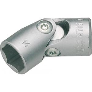 HAZET - 880G-14 Zócalo de junta universal 6 puntos hexagonal con bisagra cuadrada 3/8 ''con perfil de tracción TOMAS DE MANO - Product Image 1