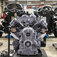 Moteur à Essence RATO RV740 RV740D-2 25HP 2V78 R740D Bi-Cylindre à Arbre Horizontal en V