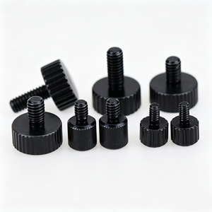 Tornillos de Cabeza Moleteada de Aluminio Anodizado en Negro Plateado Personalizados M3-M8 para Carcasas de <span class=keywords><strong>PC</strong></span> <span class=keywords><strong>Gaming</strong></span> y Personalización DIY - Product Image 3