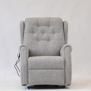 Sillón reclinable eléctrico para personas mayores con función de masaje, sofá reclinable individual con estructura metálica completa para sala de estar. - Product Image 1