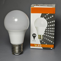 Ampoules LED pour plafonniers 7W 9W 12W 15W 18W Culot B22 E27 Matière première du fabricant pour ampoules LED