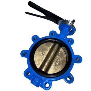 DN 150 wcb 6 "Lug bướm Van đĩa c954 Chất lượng cao PN 10/16 cơ giới kiểm soát dòng chảy Van bướm - Product Image 2