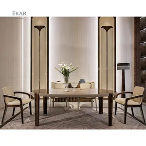 Elegante Ovale Eettafel-Perfect Middelpunt Voor Uw Eetkamer